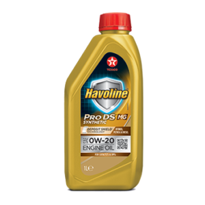 Havoline ProDS MG SAE 0W-20 Variklio Alyva
